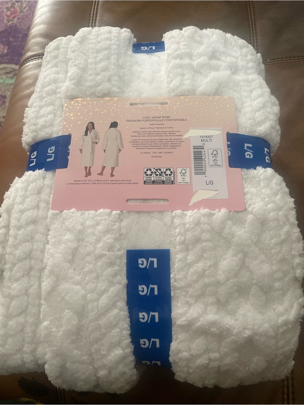 Cozy Wrap Robe - Picture 2 of 2